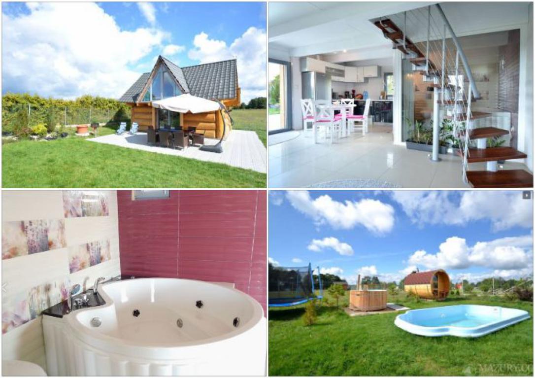 Ciesz Się Wiosną Na Mazurach- Dom z Jacuzzi, Sauną