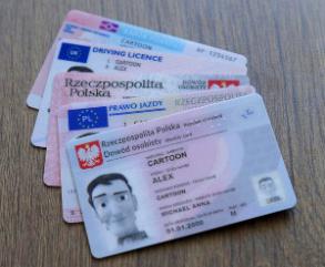 Dokumenty kolekcjonerskie. Dowód osobisty.