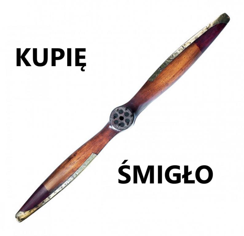 DREWNIANE ANTYCZNE ŚMIGŁO OD SAMOLOTU