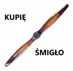 DREWNIANE ANTYCZNE ŚMIGŁO OD SAMOLOTU