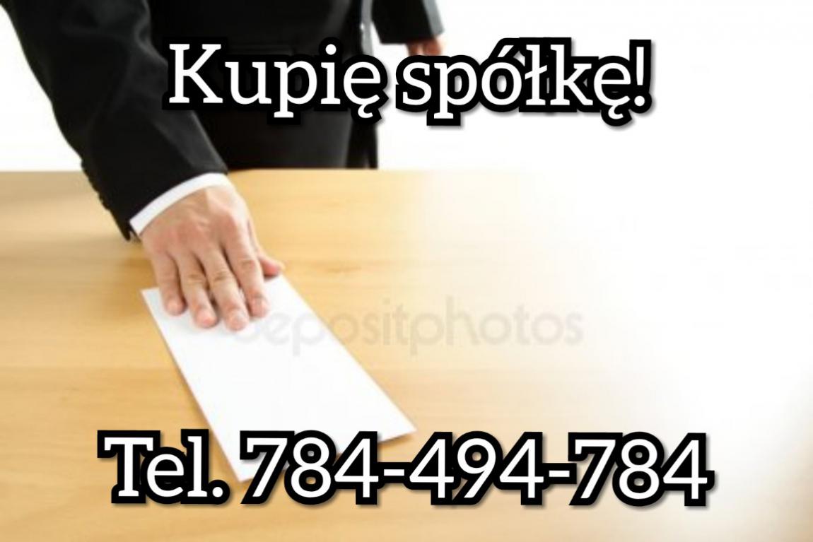 Kupię spółkę w likwidacji. Tel. 784-494-784