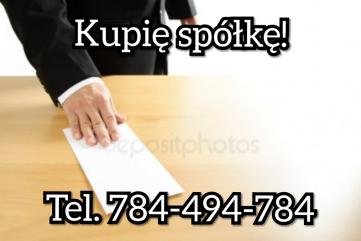 Kupię spółkę w likwidacji. Tel. 784-494-784