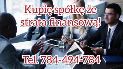 Kupię spółkę w likwidacji. Tel. 784-494-784