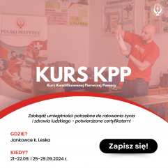 Kurs kwalifikowana pierwsza pomoc (KPP)