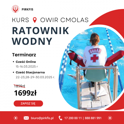 Kurs na ratownika wodnego