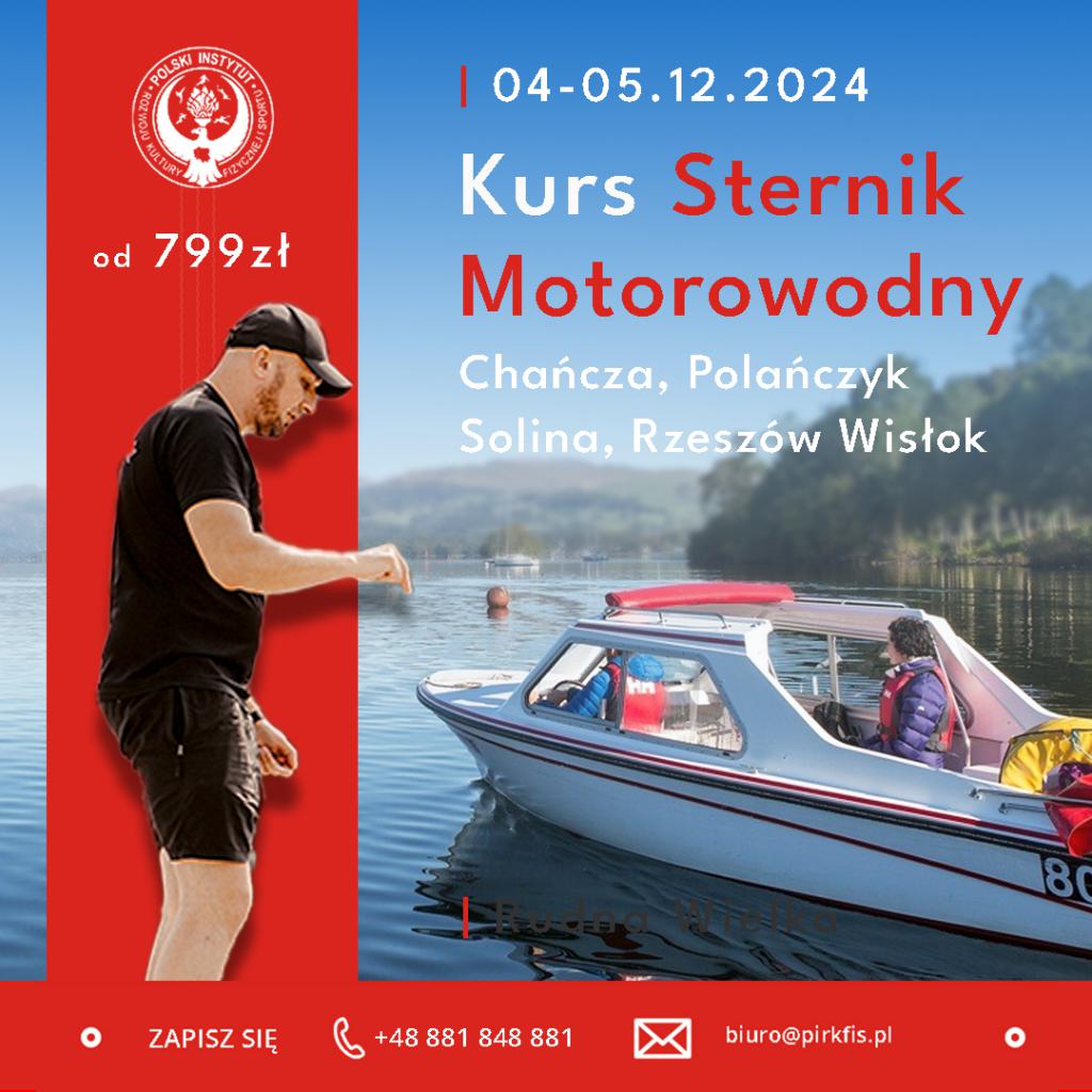 Kurs sternika motorowodnego