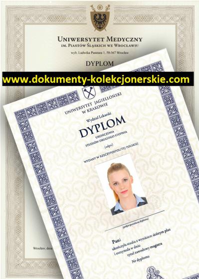 Legalny dyplom Studia Matura Magister Licencjat