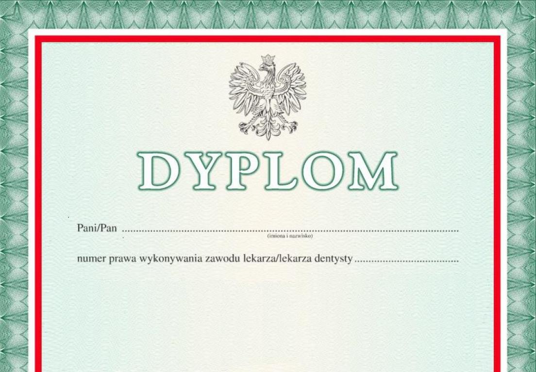 Legalny dyplom Studia Matura Magister Licencjat In