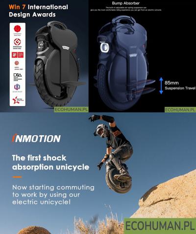 Monocykl elektryczny Inmotion V11 2200W 1500Wh 84V