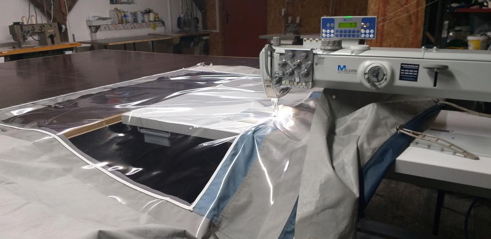 naprawa przedsionki do przyczep camp szyci parasol