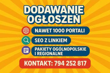 Nawet 1000 portali - ręczne dodawanie ogłoszeń  