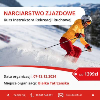 Ruszyły zapisy na kurs instruktora narciarstwa 