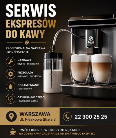 Serwis Warszawa  De'Longhi, Krups, Saeco, Philips 