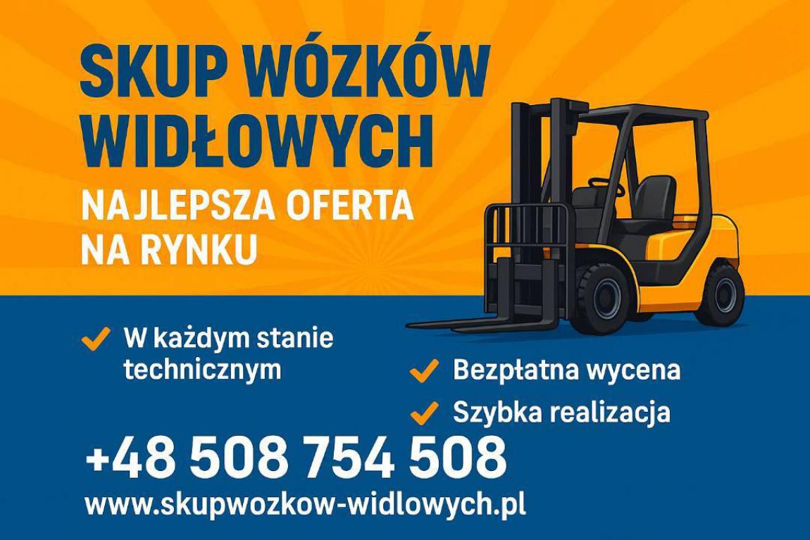 Skup wózków widłowych Krosno /Całe Podkarpackie 