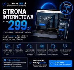 Strona internetowa za 299 zł | Faktura