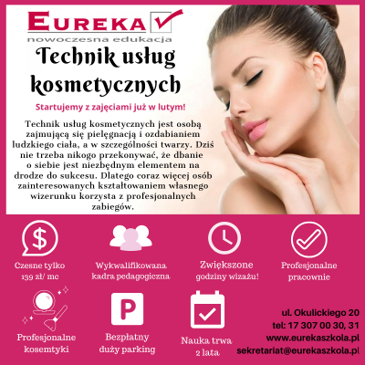 Technik usług kosmetycznych - zapraszamy do zapisu