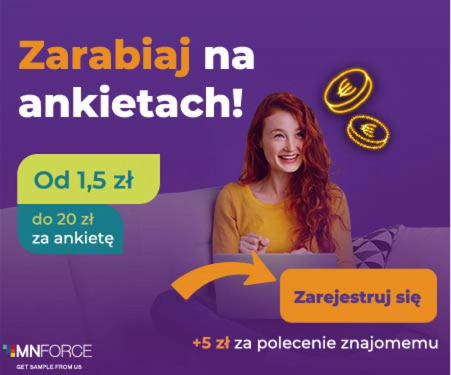 Wypełniaj Ankiety i zarabiaj do 20 zł za każdą. 